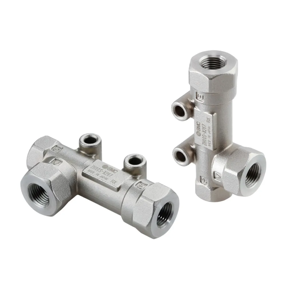 Ejector chân không toàn bộ bằng thép không gỉ ZH□□-X267